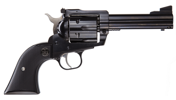 Ruger 0446 Blackhawk Convertible 45 ACP/45 Colt (Long Colt) 6rd 4.63" Blued Alloy Steel Barrel, Cylinder & Frame, Black Checkered Rubber Grip, Transfer Bar Safety, Exposed Hammer