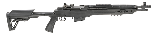 Springfield Armory AA9611 M1A SOCOM 16 CQB 7.62x51mm NATO 10+1 16.25" Carbon Steel Barrel Black Parkerized Rec Black 5 Position Archangel CQB Adjustable Stock Black Polymer Grip Right Hand