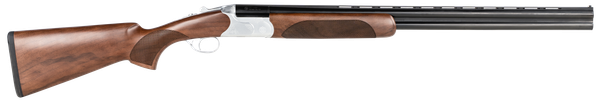 CZ-USA 06471 Redhead Premier 12 Gauge 3" 2rd 28" Gloss Black Chrome Barrel, Silver Satin Chrome Metal Finish, Turkish Walnut Stock Includes 5 Chokes