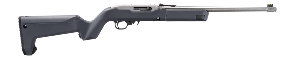 Ruger 10/22 .22 LR, 16.4" Barrel, 10+1, Stealth Gray Synthetic / Satin Stainless