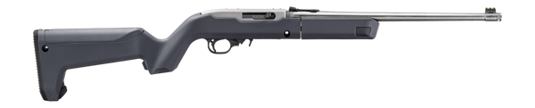 Ruger 10/22 .22 LR, 16.4" Barrel, 10+1, Stealth Gray Synthetic / Satin Stainless