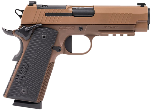 Sig Sauer 1911 XCarry .45 ACP, 4.25" Barrel, 8+1, Coyote PVD / Black DLC