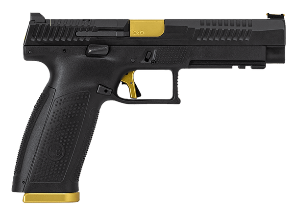 CZ P-10 F Competition-Ready 9mm Luger, 5" Barrel, 19+1, Black Nitride
