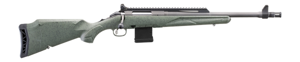 Ruger American II Scout 5.56 NATO, 16.1" Barrel, 10+1, Leaf Green Synthetic / Cobalt Cerakote