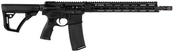 Daniel Defense 0212815049047 DDM4 V7 SLW 5.56x45mm NATO 30+1 14.50" Threaded Lightweight Profile Barrel, Black Hard Coat Anodized,  6 Position Stock w/SoftTouch Overmolding