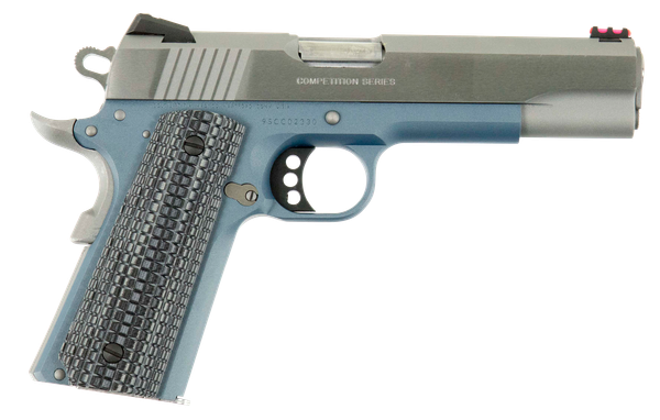 Colt Mfg 1911 Competition 9mm Luger, 5" Barrel, 9+1, Stainless