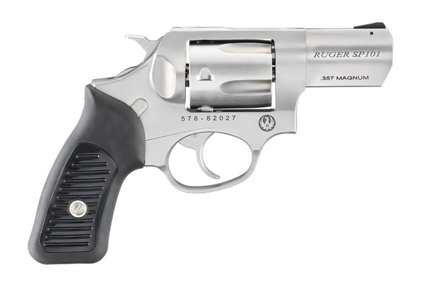 Ruger SP101 .357 Magnum, 2.25" Barrel, 5, Satin Stainless