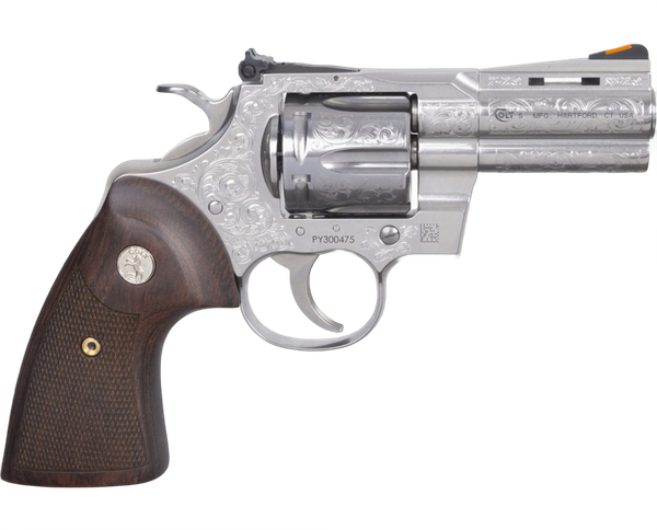 Colt Mfg Python .357 Magnum / .38 Special, 3" Barrel, 6, Stainless