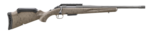 Ruger 46992 American II Ranch 350 Legend 5+1 16.40" Cobalt Cerakote Spiral Threaded Barrel & Alloy Steel Receiver w/Picatinny Rail, Flat Dark Earth Splatter Fixed Synthetic Stock