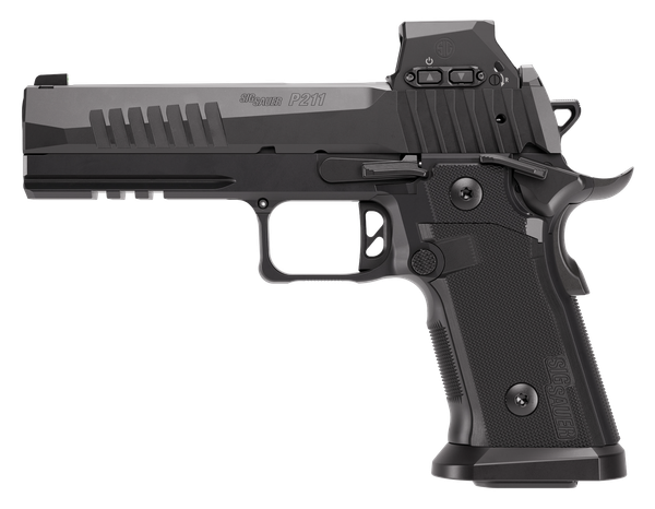 Sig Sauer P211 GT5 9mm Luger, 5" Barrel, 21+1, Stainless / Nitron
