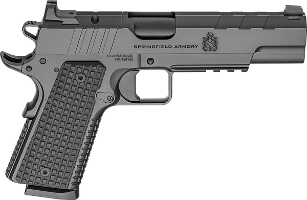 Springfield Armory 1911 Emissary .45 ACP, 5" Barrel, 8+1, Black Cerakote