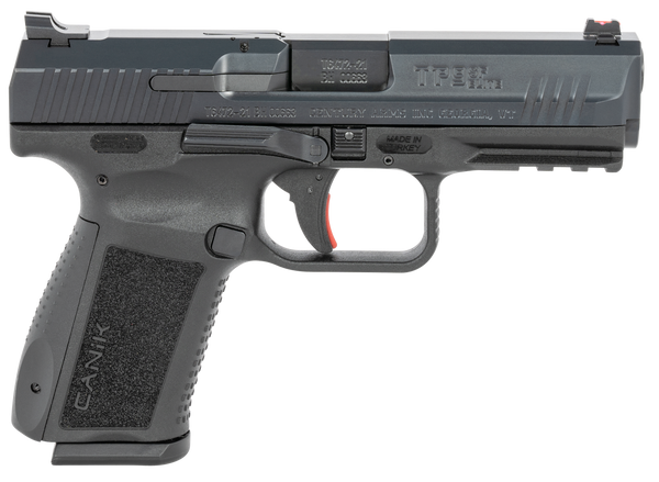 Canik HG4870N TP9SF Elite 9mm Luger 10+1 4.19" Black Nitride Match Grade Barrel, Serrated Steel Slide & Polymer Frame w/Picatinny Rail, Black Interchangeable Backstrap Grip