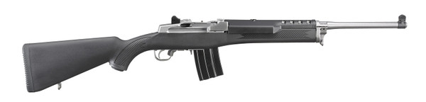 Ruger Mini-14 Ranch 5.56 NATO, 18.5" Barrel, 20+1, Black Synthetic / Matte Stainless