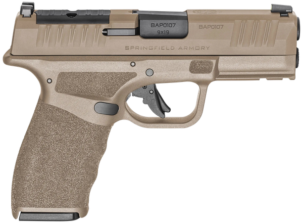 Springfield Armory Hellcat Pro 9mm Luger, 3.7" Barrel, 15+1, Flat Dark Earth Cerakote