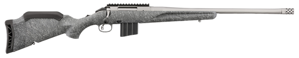 Ruger American Rifle Gen II .400 Legend, 20" Barrel, 5+1, Gun Metal Gray Cerakote / Gray Splatter