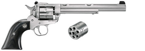 Ruger Single-Six Hunter .22 LR / .22 WMR, 7.5" Barrel, 6, Satin Stainless