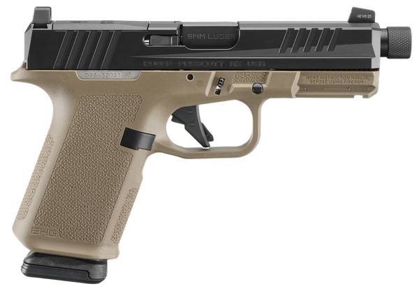 Ruger RXM 9mm Luger, 4.5" Barrel, 15+1, Black Nitride / Flat Dark Earth