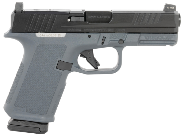 Ruger RXM 9mm Luger, 4" Barrel, 15+1, Black Nitride / Stealth Grey
