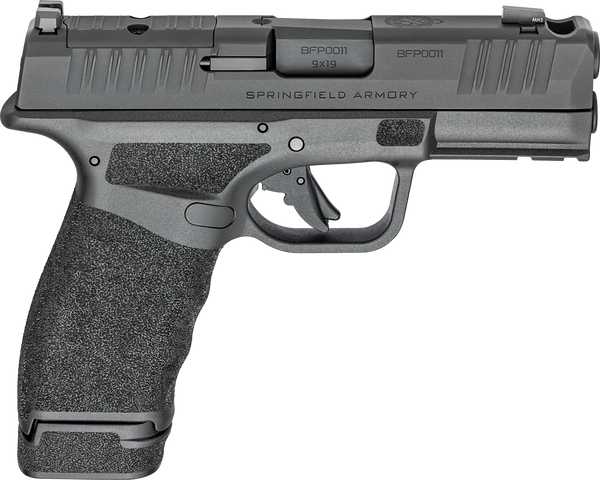 Springfield Armory Hellcat Pro OSP Comp 9mm Luger, 3.7" Barrel, 15+1, Black Polymer