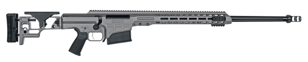 Barrett 18492 MRAD  308 Win 22" 10+1 Gray Rec/Handgaurd Gray Folding w/Adjustable LOP Stock Black Polymer Grip Right Hand