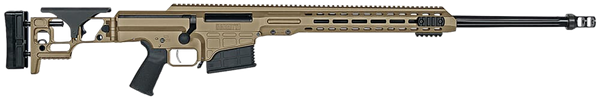 Barrett 18500 MRAD  300 PRC 26" 10+1 Flat Dark Earth Cerakote Flat Dark Earth Folding with Adjustable LOP Stock Black Polymer Grip Right Hand