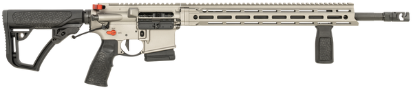 Daniel Defense 0212809385055 DDM4 V7 Pro *CA Compliant 5.56x45mm NATO 18" 10+1, Gun Metal Gray Rec, Black OEM Overmolded Stock & Grip, Geissele Trigger, Red Radian Acc.