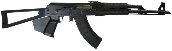 Zastava Arms Usa ZR7762RTCA ZPAP M70 7.62x39mm 16.25" 10+1, Black, Polymer Handgaurd, Fixed Triangle Folding Stock, Paddle Grip *CA Compliant