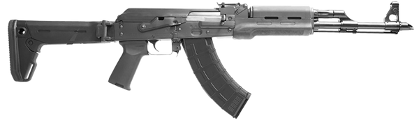 Zastava Arms Usa ZR7762MPF ZPAPM70  7.62x39mm 30+1 16.30" Black Chrome Lined Steel Barrel, Black Polymer Handguard, Black Synthetic Magpul  Zhukov Side Folder Stock, Black Magpul AK Grip
