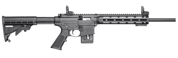 Smith & Wesson M&P15-22 Sport .22 LR, 16.5" Barrel, 10+1, Synthetic Black