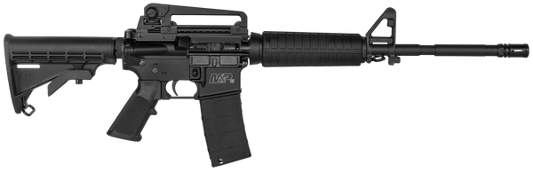 Smith & Wesson LE 311000 M&P15 with Carry Handle 
Semi-Automatic 223 Remington/5.56 NATO 16" 30+1 6-Position Black Stk Black