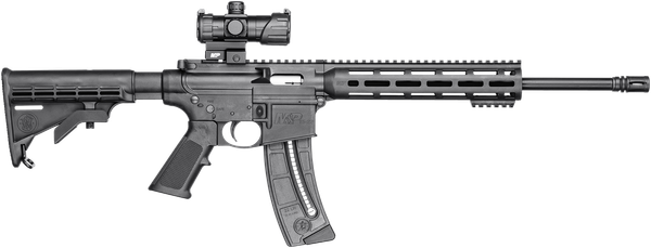 Smith & Wesson M&P15-22 Sport .22 LR, 16.5" Barrel, 25+1, Black Synthetic