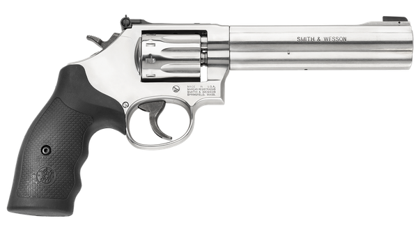 Smith & Wesson Model 617 .22 LR, 6" Barrel, 10, Satin Stainless