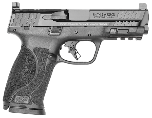 Smith & Wesson M&P M2.0 Full Size 9mm Luger, 4.25" Barrel, 17+1, Matte Black / Black Armornite