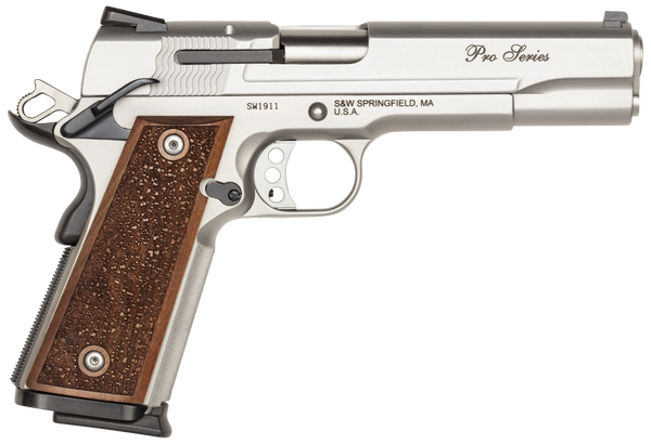 Smith & Wesson 1911 Performance Center Pro 9mm Luger, 5" Barrel, 10+1, Stainless