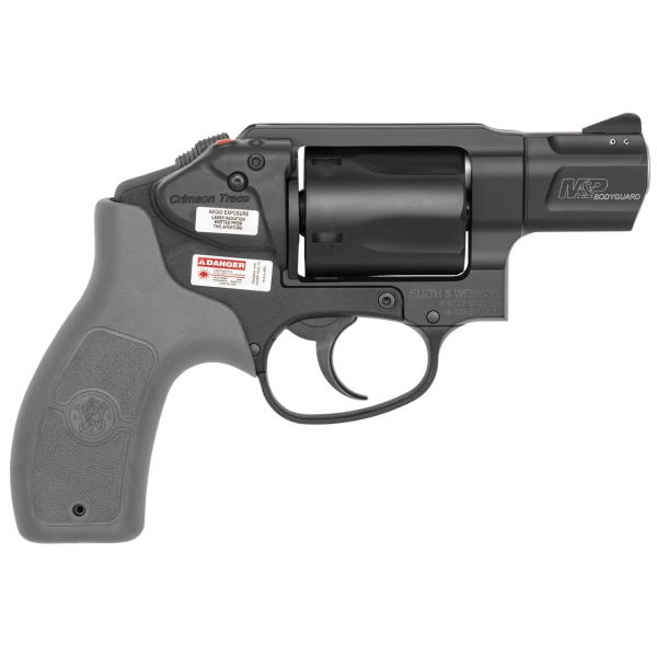 Smith & Wesson M&P Bodyguard 38 .38 S&W Special +P, 1.875" Barrel, 5, Matte Black / PVD