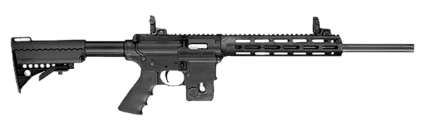 Smith & Wesson 10206 M&P15-22 Sport *CA,CO,MD Compliant 22 LR Caliber with 10+1 Capacity, 16.50" Barrel, Matte Black Metal Finish & 6 Position CAR Black Synthetic Stock Right Hand