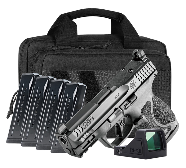 Smith & Wesson M&P9 2.0 9mm Luger, 4" Barrel, 15+1, Black Armornite