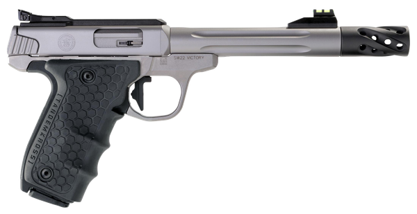 Smith & Wesson Performance Center SW22 Victory Target .22 LR, 6" Barrel, 10+1, Stainless