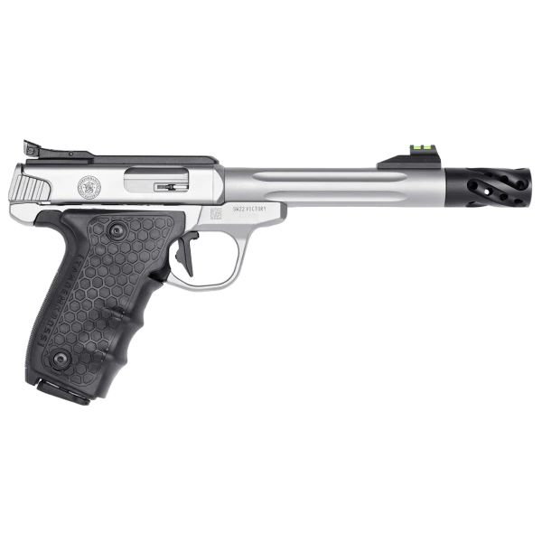 Smith & Wesson PC SW22 Victory Target .22 LR, 6" Barrel, 10+1, Stainless / Silver