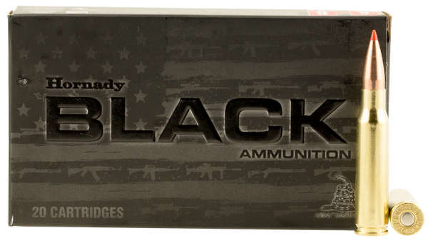 Hornady 80971 Black  308Win 168gr Hornady A Max 20 Per Box/10 Case
