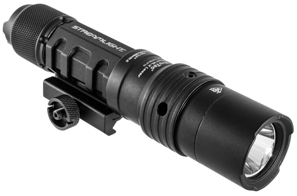 Streamlight 88090 ProTac HL-X Rail Mount Black Anodized Aluminum 60/1000 Lumens, White LED Bulb/Red Laser, 270 Meters Beam, Picatinny Rail Mount