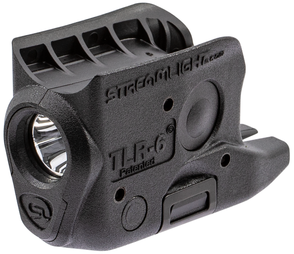 Streamlight 69280 TLR-6 Gun Light  Black 100 Lumens White LED Glock 42/43 (Light Only)