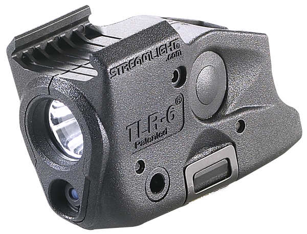 Streamlight 69290 TLR-6 Gun Light  Black 100 Lumens White LED/Red Laser Glock Gen 3/4/5