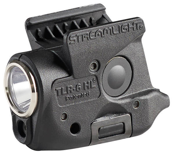 Streamlight 69344 TLR-6 HL Gun Light  Black 300 Lumens White LED/Red Laser Sig Sauer P365/P365 XL