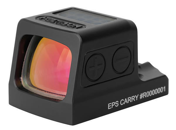 Holosun EPSCARRYRDMRS EPS Carry  Black Anodized 1 x  0.58" x 0.77" 2 MOA Red Dot/32 MOA Circle Multi Reticle
