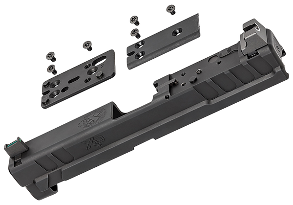 Springfield Armory XD4901 XD OSP  9mm Black Steel for Springfield XD  with Optics Cut, Suppressor Height Night Sights, Includes Cover Plates