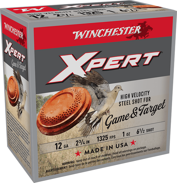 Winchester Ammo WE12GT65 Super X Xpert High Velocity 12Gauge 2.75" 1oz 6.5Shot 25 Per Box/10 Case