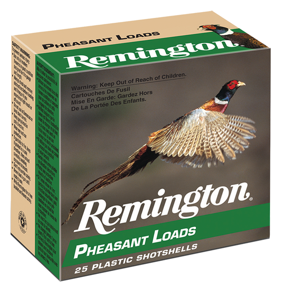 Remington Ammunition 20024 Pheasant  12Gauge 2.75" 1 1/4oz 5Shot 25 Per Box/10 Case