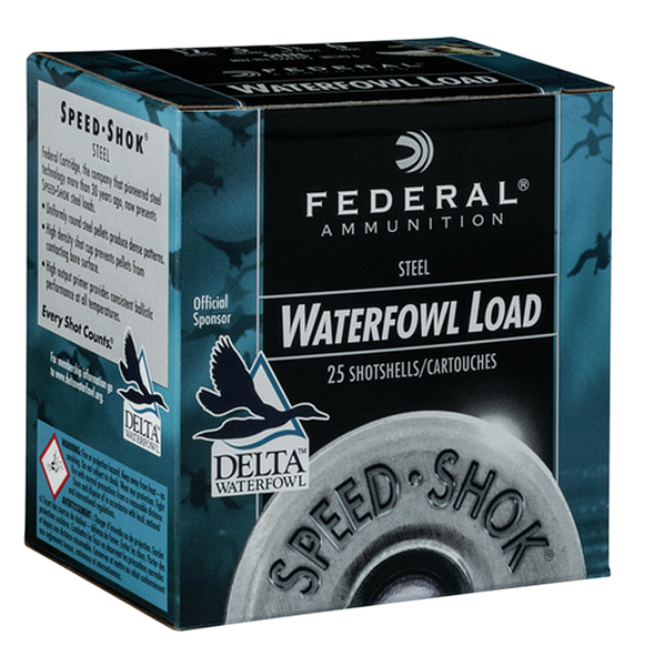 Federal WF1452 Speed-Shok  12Gauge 2.75" 1 1/8oz 2Shot 25 Per Box/10 Case