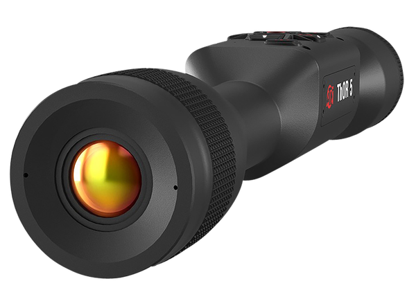 ATN TIWST5625A Thor 5 640 Thermal Rifle Scope, Black Anodized 2-16x Smart Mil Dot Reticle w/Zoom 640x480 12 Micron, 60 fps Resolution